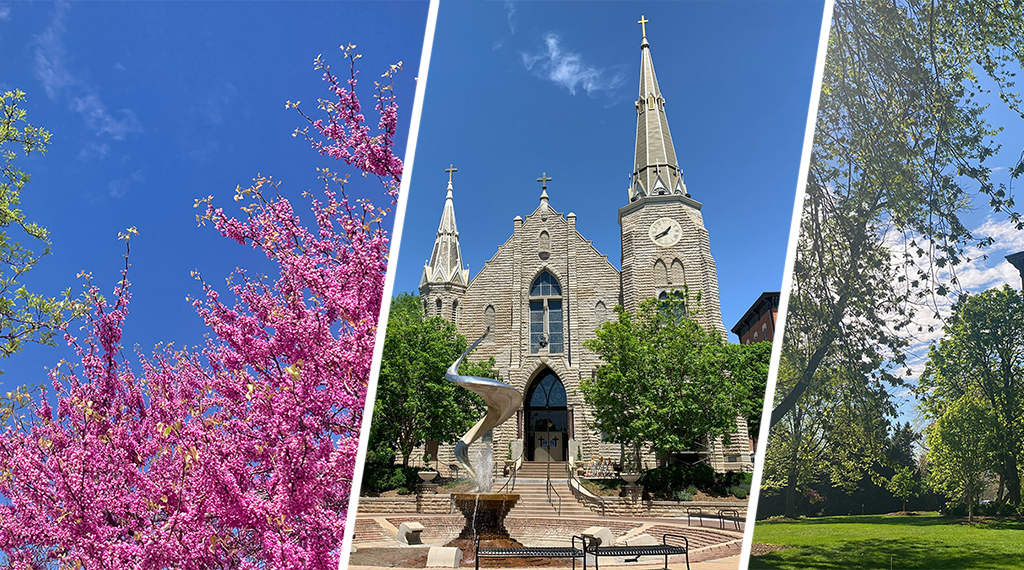 Creighton University in the Spring Creighton Alumni and Friends