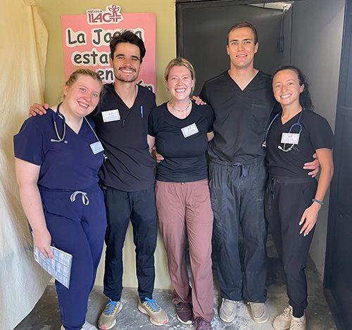 Alexis Stockwell on ILAC campus in the DR