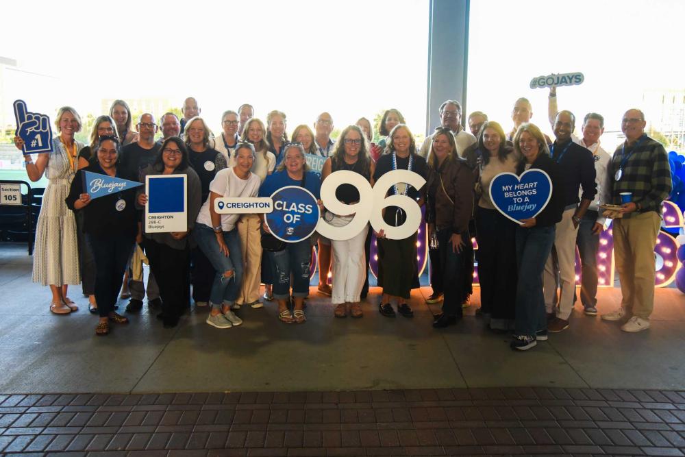 Class of 1996 at an alumni event