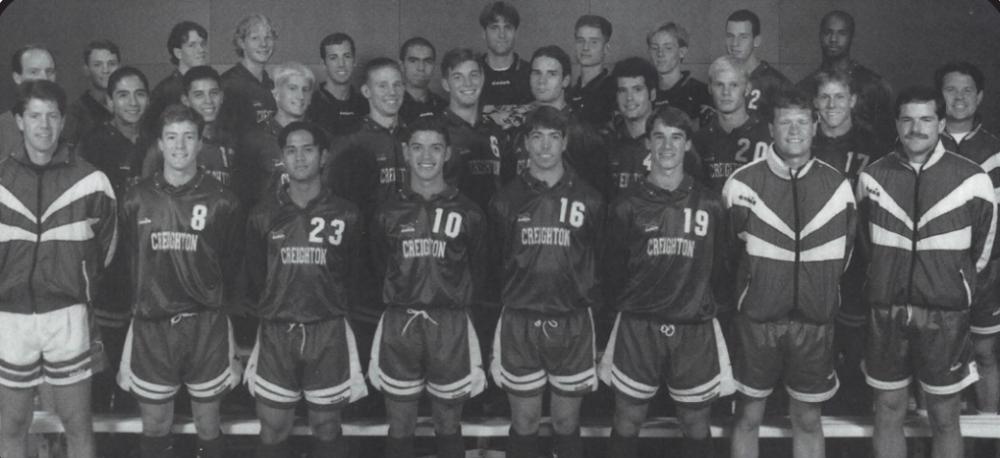 A soccer team photo