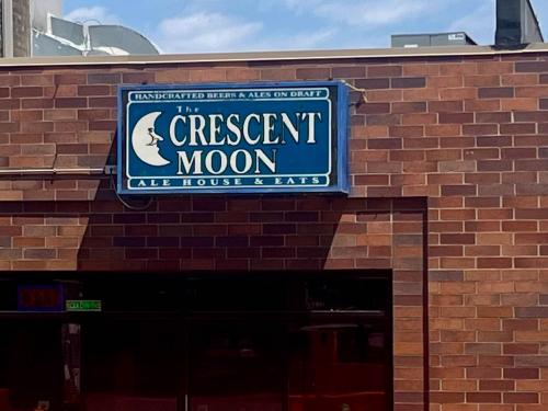 A restaurant sign