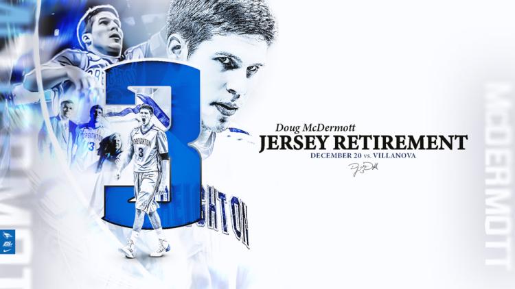 A graphic celebrating Doug McDermott