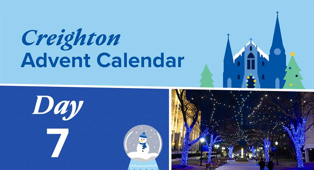 An advent calendar graphic