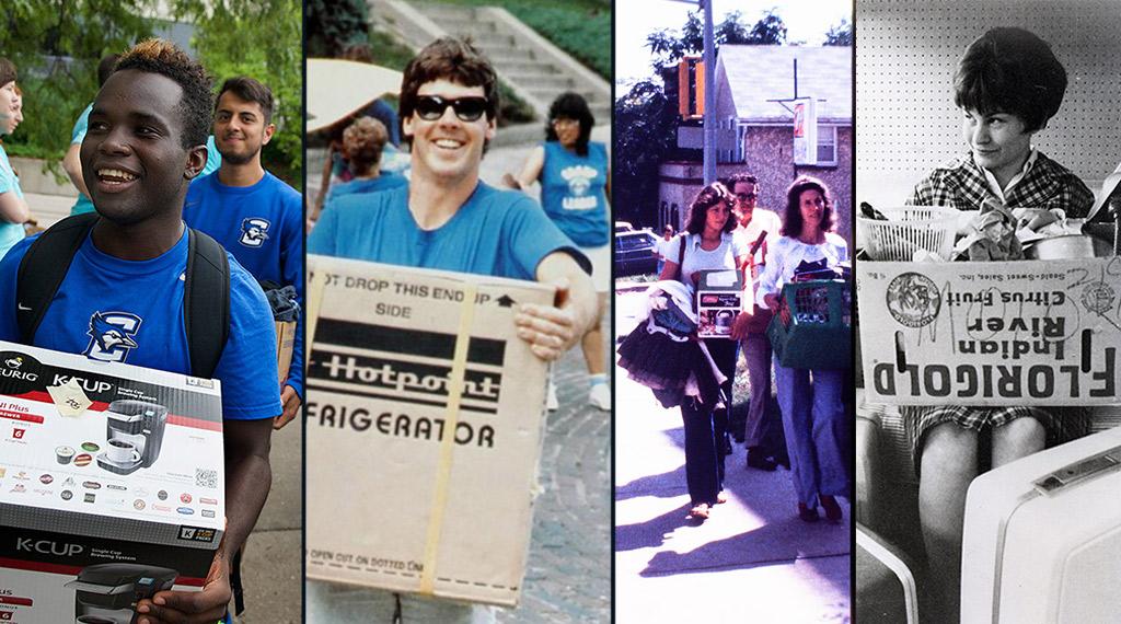 Creighton students moving in