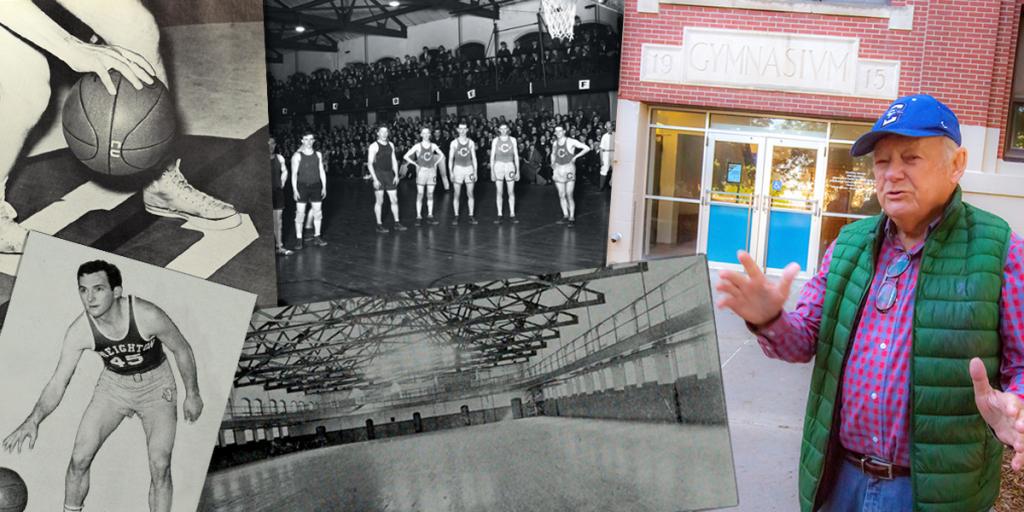 Images of Doug Ryan and the Old Gym