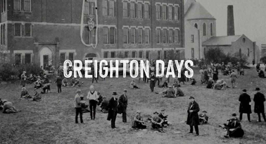 CREIGHTON DAYS image of old Creighton reunion