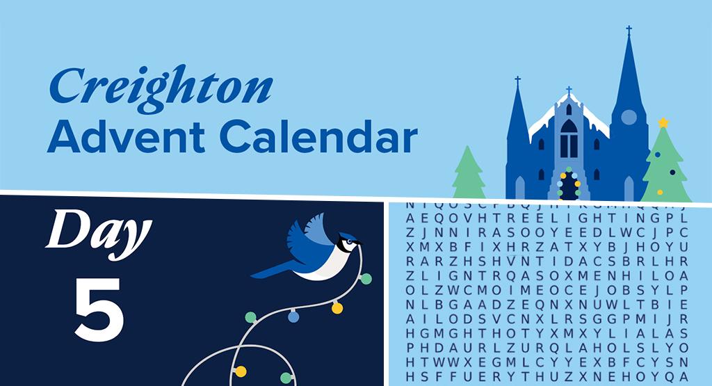 An advent calendar graphic