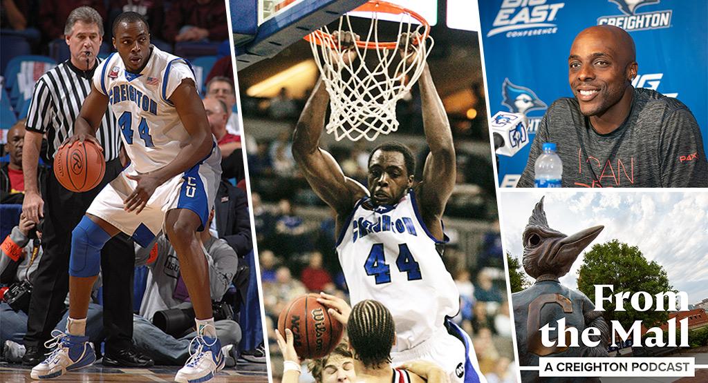 Several photos of a basketball player