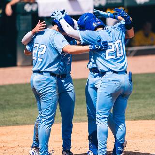 Baseball huddle