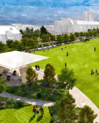 The Creighton Quad rendering