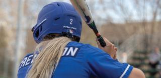 Creighton softball player