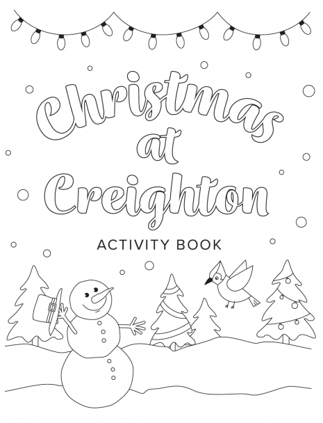 Christmas at Creighton Activity Book cover Christmas at Creighton Activity Book cover