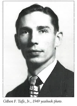 Gilbert F. Taffe, Jr. 1949 yearbook photo 