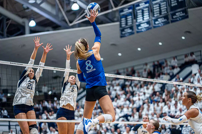 Ava Martin flying high. Ava Martin flying high.